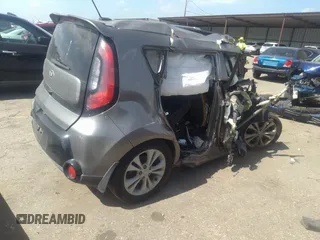 2016 Kia Soul + with VIN KNDJP3A51G7336723, listed as a IAAI auction lot 37082088 with 1 mi miles. Bid and sale history available at carsss.com. Image 4.