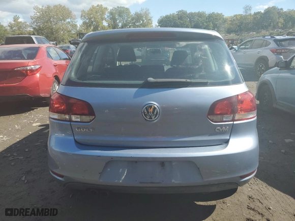 2010 Volkswagen Golf with VIN WVWBB7AJ9AW238494, listed as a Copart auction lot 73695044 with 104,831 mi miles and Salvage Title. Bid and sale history available at carsss.com. Image 6.