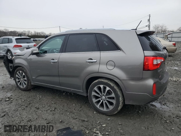 2014 Kia Sorento SX with VIN 5XYKWDA70EG432406, listed as a Copart auction lot 44859275 with 129,610 mi miles and Salvage Title. Bid and sale history available at carsss.com. Image 2.