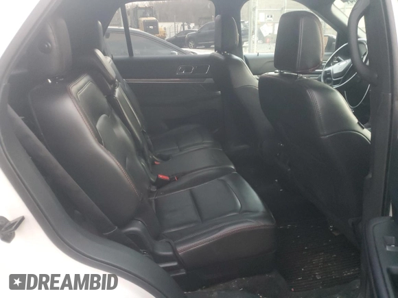 2018 Ford Explorer Sport with VIN 1FM5K8GT7JGC07133, listed as a Copart auction lot 58251535 with 73,505 mi miles and Non repairable. Bid and sale history available at DreamBid. Image 11.