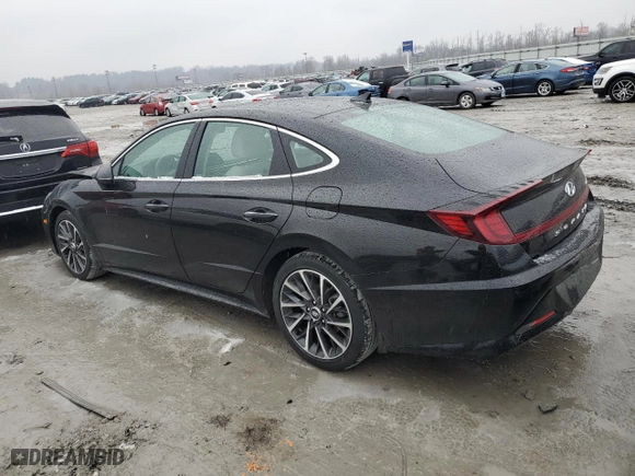 2022 Hyundai Sonata Limited with VIN KMHL34J25NA175966, listed as a Copart auction lot 44896965 with 29,111 mi miles and Salvage Title. Bid and sale history available at carsss.com. Image 2.