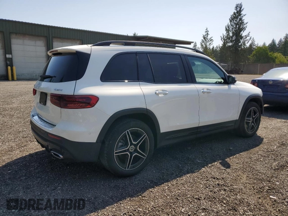 2024 Mercedes-Benz GLB 250 с VIN W1N4M4HB6RW379916, выставлен на аукционе Copart как лот 59392485 с пробегом 7 530 миль миль и Списание • Salvage title. История ставок и продаж доступна на DreamBid. Изображение 3.