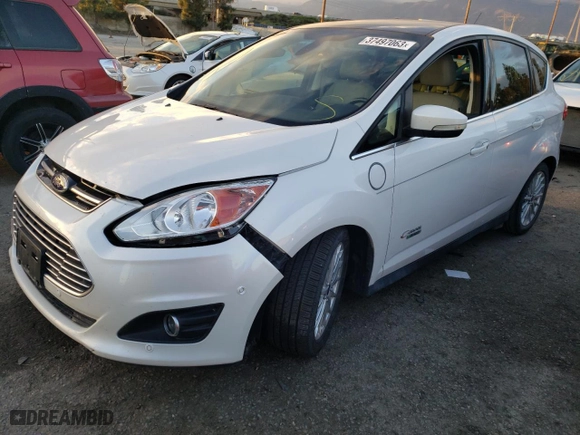 2015 Ford C-Max Energi SEL with VIN 1FADP5CU5FL110225, listed as a Copart auction lot 37497063 with 64,964 mi miles. Bid and sale history available at carsss.com. Image 1.