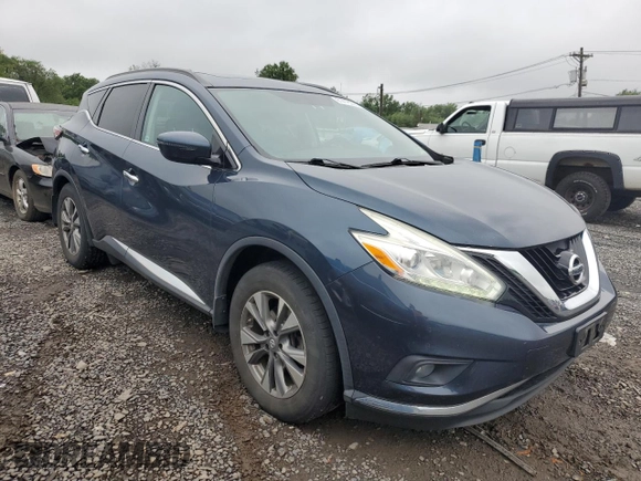2016 Nissan Murano S z VIN 5N1AZ2MH4GN117191, wystawiony jako Copart lot #61416205 z przebiegiem 123 083 mil mil oraz Czysty tytuł • Clean title. Historia ofert i sprzedaży dostępna na DreamBid. Obrazek 4.