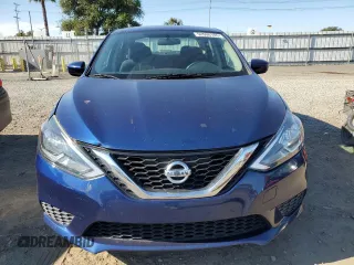 2017 Nissan Sentra S with VIN 3N1AB7AP7HY307091, listed as a Copart auction lot 52600165 with 76,869 mi miles and Salvage Title. Bid and sale history available at carsss.com. Image 5.