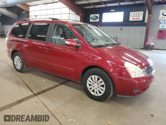 2012 Kia Sedona LX with VIN KNDMG4C76C6421543, listed as a Copart auction lot 78422314 with 128,424 mi miles and Clean Title. Bid and sale history available at carsss.com. Image 4.