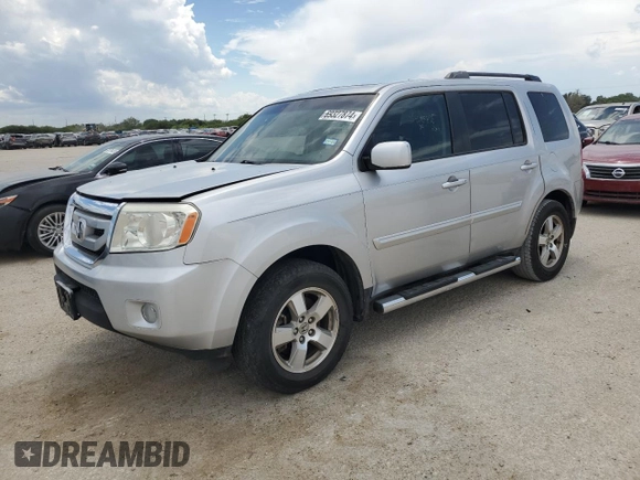2011 Honda Pilot EX-L with VIN 5FNYF3H64BB057768, listed as a Copart auction lot 69327874 with 247,744 mi miles and Salvage Title. Bid and sale history available at carsss.com. Image 1.