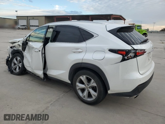 2017 Lexus NX with VIN JTJYARBZ1H2051519, listed as a Copart auction lot 87646765 with 95,862 mi miles and Salvage Title. Bid and sale history available at carsss.com. Image 2.