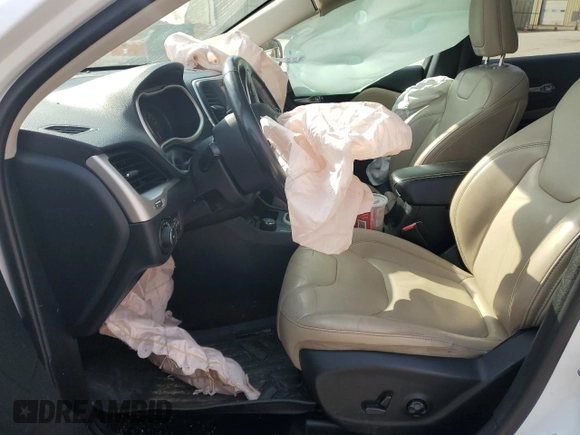 2016 Jeep Cherokee Limited with VIN 1C4PJMDS7GW254214, listed as a Copart auction lot 46733055 with 130,117 mi miles and Salvage Title. Bid and sale history available at DreamBid. Image 7.
