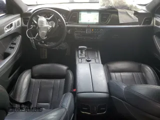 2019 Genesis G80 3.3T Sport with VIN KMTFN4JB5KU305560, listed as a Copart auction lot 64960634 with 57,017 mi miles and Non Repairable. Bid and sale history available at carsss.com. Image 8.