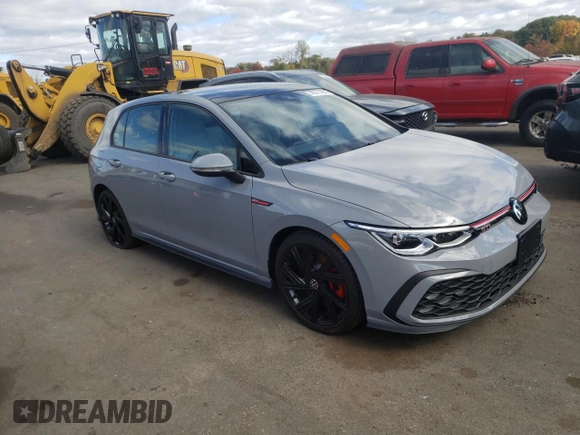 2023 Volkswagen GTI SE с VIN WVW3A7CD0PW209201, выставлен на аукционе Copart как лот 76271464 с пробегом Не указан миль и Списание • Salvage title. История ставок и продаж доступна на DreamBid. Изображение 4.
