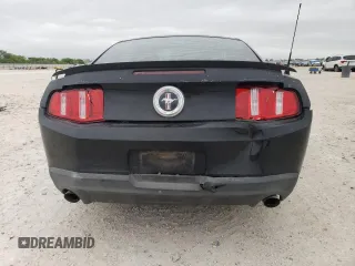 2012 Ford Mustang V6 Premium with VIN 1ZVBP8AM9C5272295, listed as a Copart auction lot 52722335 with 152,716 mi miles and Salvage Title. Bid and sale history available at carsss.com. Image 6.