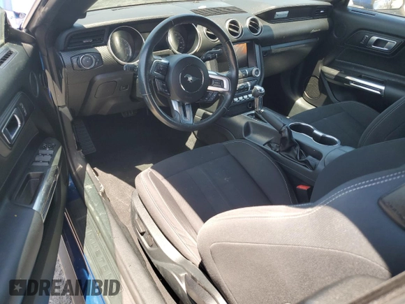 2022 Ford Mustang EcoBoost with VIN 1FATP8UH1N5125662, listed as a Copart auction lot 60558445 with 43,781 mi miles and Salvage title. Bid and sale history available at DreamBid. Image 8.
