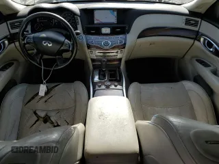 2011 Infiniti M37 with VIN JN1BY1AP0BM324986, listed as a Copart auction lot 53671215 with 187,490 mi miles and Salvage Title. Bid and sale history available at carsss.com. Image 8.