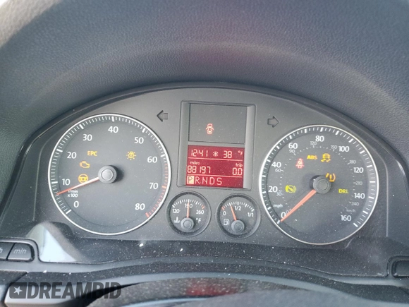 2009 Volkswagen Jetta z VIN 3VWHZ71K59M088780, wystawiony jako Copart lot #87115414 z przebiegiem 88 197 mil mil oraz Czysty tytuł • Clean title. Historia ofert i sprzedaży dostępna na DreamBid. Obrazek 9.