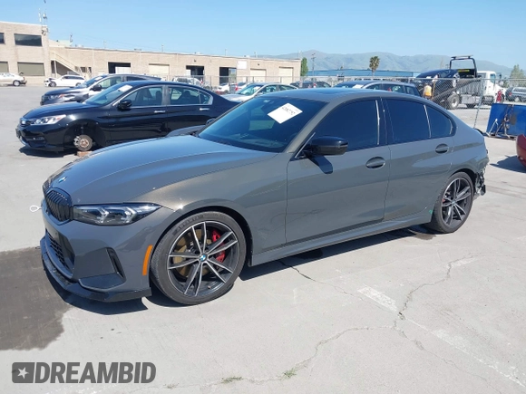 2023 BMW 3 Series 330i с VIN 3MW69FF08P8C94593, выставлен на аукционе IAAI как лот 42082752 с пробегом 36 066 миль миль и . История ставок и продаж доступна на DreamBid. Изображение 2.