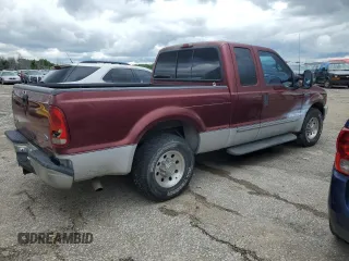 2000 Ford F-250 XL with VIN 1FTNX20S7YED38282, listed as a Copart auction lot 58748425 with 211,080 mi miles and Salvage title. Bid and sale history available at DreamBid. Image 3.