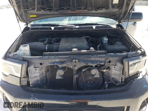 2018 Toyota Sequoia SR5 with VIN 5TDZY5G19JS070428, listed as a Copart auction lot 73185834 with 60,192 mi miles and Salvage Title. Bid and sale history available at carsss.com. Image 12.