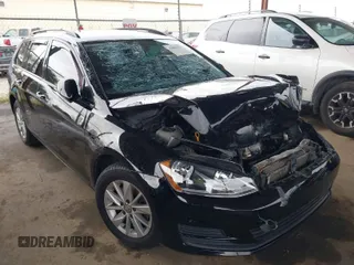 2016 Volkswagen Golf SportWagen TSI S with VIN 3VWC17AU5GM500826, listed as a IAAI auction lot 41806102 with 100,778 mi miles. Bid and sale history available at carsss.com. Image 1.