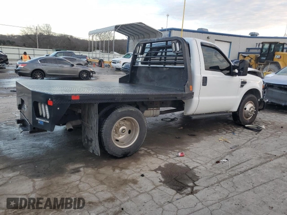 2008 Ford F-350 z VIN 1FDWF36508EC42956, wystawiony jako Copart lot #87328834 z przebiegiem 161 790 mil mil oraz Szkoda całkowita • Salvage title. Historia ofert i sprzedaży dostępna na DreamBid. Obrazek 3.