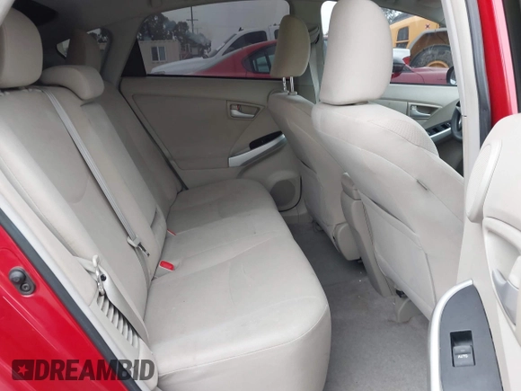 2011 Toyota Prius I with VIN JTDKN3DU7B1441923, listed as a IAAI auction lot 42154214 with 128,876 mi miles and . Bid and sale history available at DreamBid. Image 8.