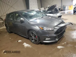 2018 Ford Focus ST with VIN 1FADP3L97JL221707, listed as a Copart auction lot 42179035 with Not Provided miles and Salvage Title. Bid and sale history available at DreamBid. Image 4.
