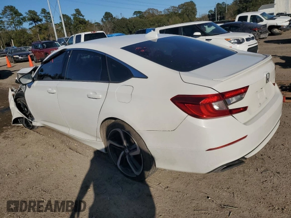 2019 Honda Accord Sedan Sport 1.5T with VIN 1HGCV1F3XKA071534, listed as a Copart auction lot 87356904 with 117,884 mi miles and Salvage Title. Bid and sale history available at carsss.com. Image 2.