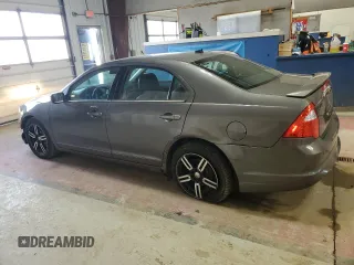 2012 Ford Fusion SEL with VIN 3FAHP0JA1CR281869, listed as a Copart auction lot 52486365 with 124,312 mi miles and Salvage Title. Bid and sale history available at carsss.com. Image 2.