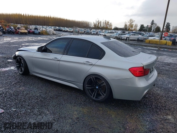 2013 BMW 3 Series 335i with VIN WBA3A9C50DF475024, listed as a IAAI auction lot 40884045 with 120,121 mi miles. Bid and sale history available at carsss.com. Image 3.