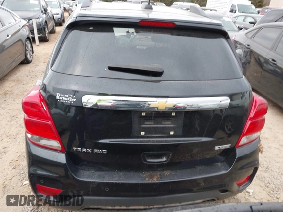 2018 Chevrolet Trax Premier with VIN 3GNCJRSB0JL363228, listed as a IAAI auction lot 41137129 with 66,275 mi miles. Bid and sale history available at carsss.com. Image 16.