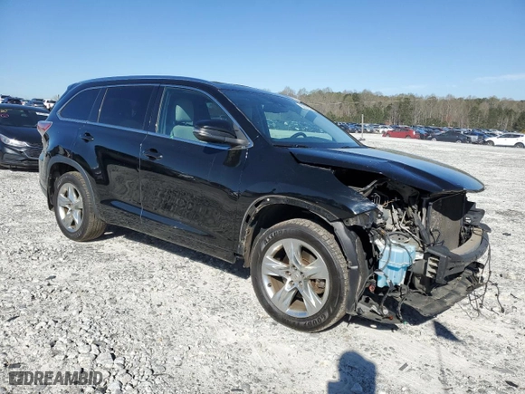2014 Toyota Highlander Limited with VIN 5TDDKRFH4ES044844, listed as a Copart auction lot 50027555 with 149,734 mi miles and Salvage Title. Bid and sale history available at carsss.com. Image 4.