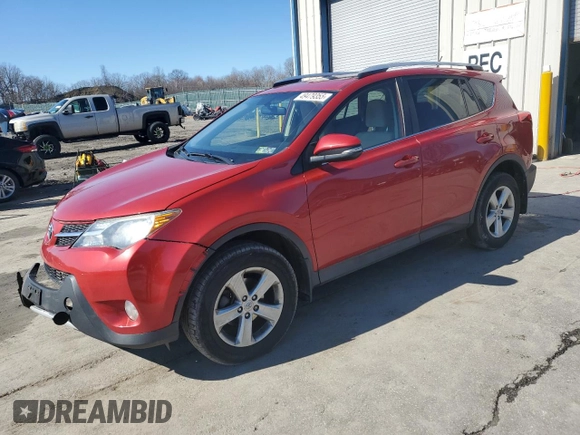 2014 Toyota RAV4 XLE with VIN JTMRFREV0ED065719, listed as a Copart auction lot 49479355 with 163,292 mi miles and Salvage Title. Bid and sale history available at carsss.com. Image 1.