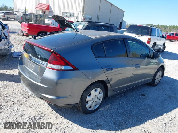 2012 Honda Insight LX with VIN JHMZE2H56CS004226, listed as a IAAI auction lot 41705401 with 131,761 mi miles and . Bid and sale history available at DreamBid. Image 4.