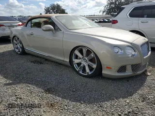 2013 Bentley Continental GT with VIN SCBGR3ZA5DC080940, listed as a Copart auction lot 79669524 with Not Provided miles and Salvage Title. Bid and sale history available at DreamBid. Image 4.