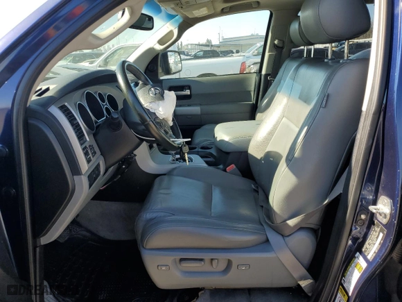 2008 Toyota Sequoia Ltd with VIN 5TDZY68A18S009735, listed as a Copart auction lot 89323715 with 185,427 mi miles and Salvage Title. Bid and sale history available at carsss.com. Image 7.