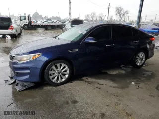 2018 Kia Optima EX with VIN 5XXGU4L33JG181532, listed as a Copart auction lot 47999055 with 131,839 mi miles and Salvage Title. Bid and sale history available at carsss.com. Image 1.