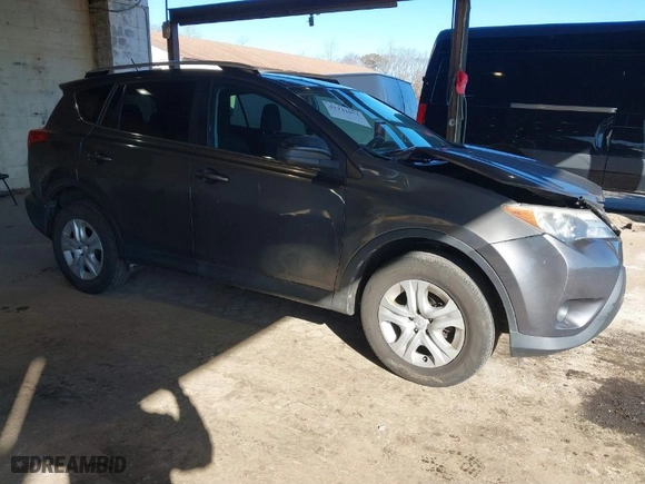 2015 Toyota RAV4 LE with VIN 2T3BFREV0FW274383, listed as a IAAI auction lot 41742051 with 120,427 mi miles. Bid and sale history available at carsss.com. Image 1.