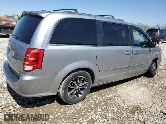 2017 Dodge Grand Caravan SXT with VIN 2C4RDGCG0HR814762, listed as a Copart auction lot 51769485 with 98,166 mi miles and Salvage Title. Bid and sale history available at DreamBid. Image 3.