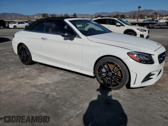 2020 Mercedes-Benz C 300 with VIN WDDWK8DB3LF959785, listed as a Copart auction lot 88890315 with 36,971 mi miles and Salvage Title. Bid and sale history available at DreamBid. Image 4.