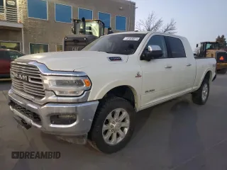2019 Ram 2500 Laramie with VIN 3C6UR5NL0KG634129, listed as a Copart auction lot 87030514 with 92,546 mi miles and Salvage Title. Bid and sale history available at carsss.com. Image 1.
