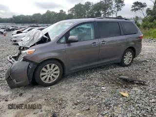 2017 Toyota Sienna XLE with VIN 5TDDZ3DC8HS179474, listed as a Copart auction lot 61262095 with Not provided miles and Salvage title. Bid and sale history available at DreamBid. Image 1.
