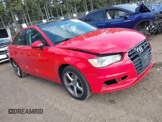 2016 Audi A3 Premium z VIN WAUA7GFF1G1013006, wystawiony jako IAAI lot #42270686 z przebiegiem 138 053 mil mil oraz . Historia ofert i sprzedaży dostępna na DreamBid. Obrazek 1.