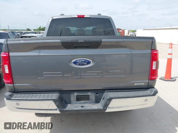 2023 Ford F-150 XL with VIN 1FTFW1E87PKF04735, listed as a IAAI auction lot 42048913 with 54,893 mi miles. Bid and sale history available at carsss.com. Image 16.