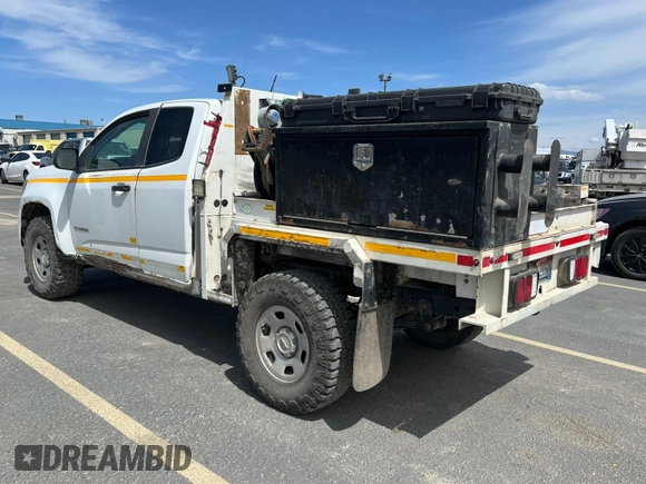 2018 Chevrolet Colorado 4WD Work Truck with VIN 1GCHTBEA8J1329399, listed as a IAAI auction lot 42144885 with 131,743 mi miles. Bid and sale history available at carsss.com. Image 1.