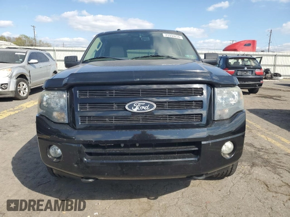 2008 Ford Expedition EL Limited with VIN 1FMFK20538LA87930, listed as a Copart auction lot 73356834 with 189,355 mi miles and Salvage Title. Bid and sale history available at carsss.com. Image 5.