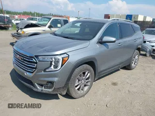 2023 GMC Terrain SLT with VIN 3GKALVEG0PL261449, listed as a IAAI auction lot 42549875 with 27,277 mi miles and . Bid and sale history available at DreamBid. Image 18.