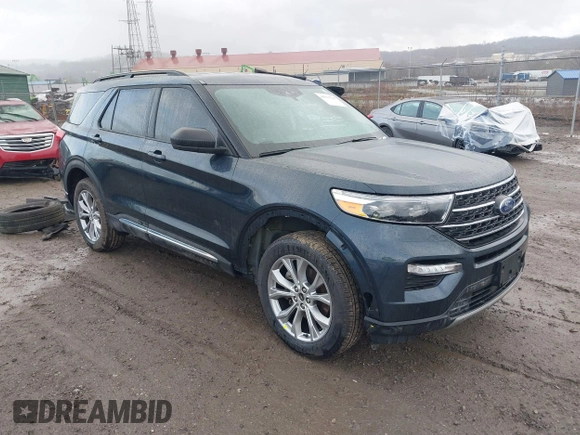 2022 Ford Explorer XLT with VIN 1FMSK8DH9NGC09474, listed as a IAAI auction lot 41913760 with 36,799 mi miles and . Bid and sale history available at DreamBid. Image 1.