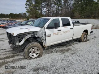 2018 Ram 2500 Tradesman with VIN 3C6UR5HJXJG216895, listed as a Copart auction lot 41732705 with 154,402 mi miles and Salvage Title. Bid and sale history available at carsss.com. Image 1.