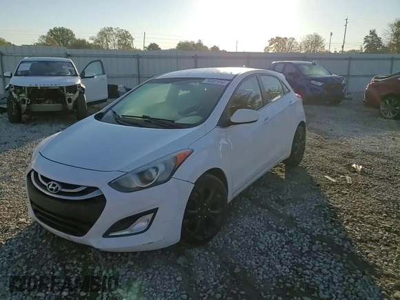 2013 Hyundai Elantra GT with VIN KMHD35LE7DU090822, listed as a Copart auction lot 76502934 with 171,602 mi miles and Salvage Title. Bid and sale history available at carsss.com. Image 10.