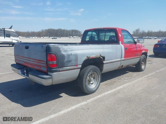 1994 Dodge Ram 1500 with VIN 1B7HC16Z5RS610662, listed as a IAAI auction lot 41993609 with 228,514 mi miles. Bid and sale history available at carsss.com. Image 4.